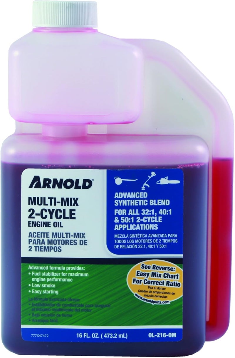 Arnold Multi-Mix 2-Cycle Engine Oil - 16 Fl Oz